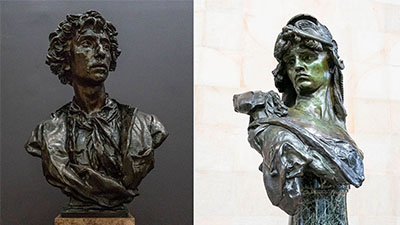 Jean-Baptiste Carpeaux (1827 - 1875)Charles Garnier  /  Auguste Rodin (1840 - 1917) Bellone 